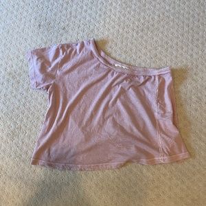 free people one shoulder tee
